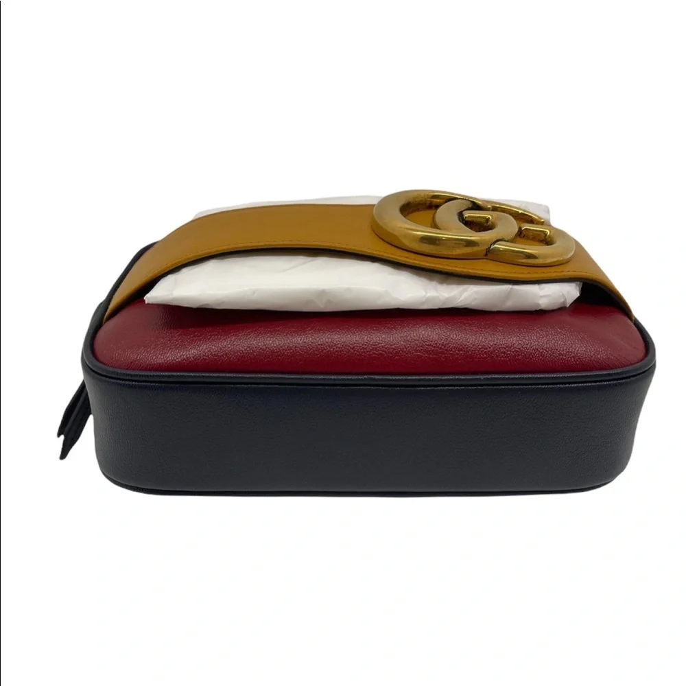 Gucci GG Marmont Cosmetic Case New Sakai Dahlia Pouch Clutch Wristlet - Picture 5 of 16